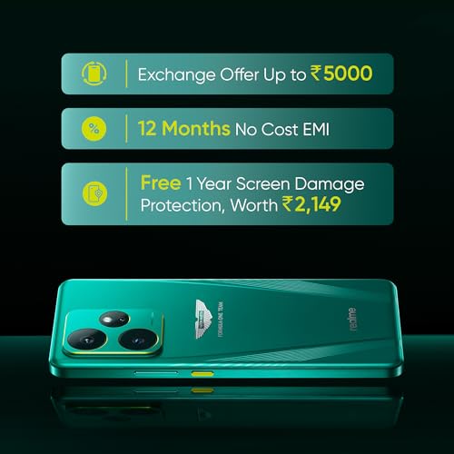 realme GT 7 (IceSense Blue,12GB+256GB) | India's 1st MediaTek Dimensity 9400e Chipset | Strongest Battery Combo 7000mAh + 120W | AI 4K 120FPS Travel Camera | 360° Cooling IceSense Design with Graphene