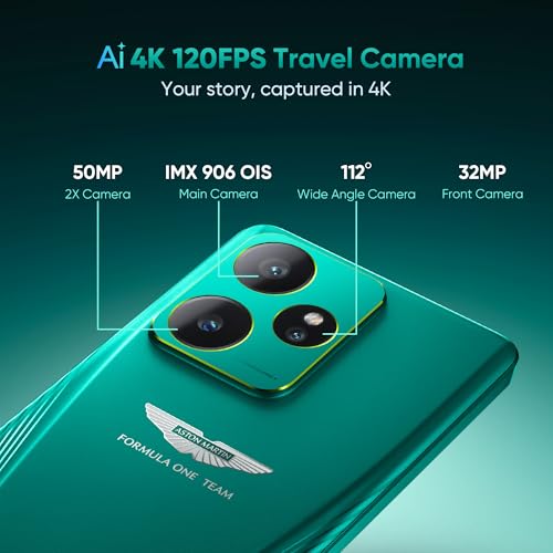 realme GT 7 (IceSense Blue,12GB+256GB) | India's 1st MediaTek Dimensity 9400e Chipset | Strongest Battery Combo 7000mAh + 120W | AI 4K 120FPS Travel Camera | 360° Cooling IceSense Design with Graphene