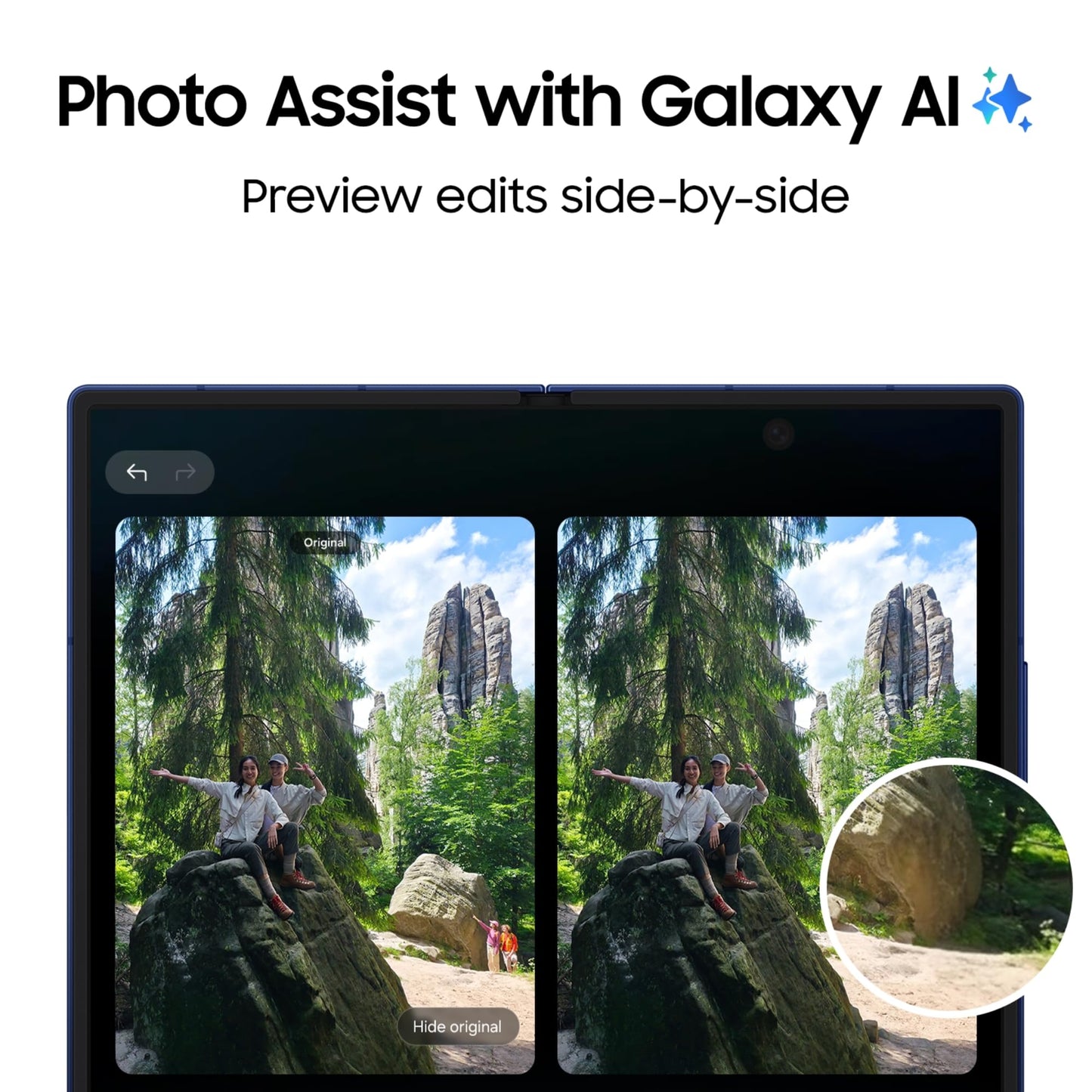 Samsung Galaxy Z Fold7 5G Smartphone with Galaxy AI (Blue Shadow, 12GB RAM, 256GB Storage), Ultra Sleek Design with 200MP Camera, Powerful Snapdragon 8 Elite, Google Gemini