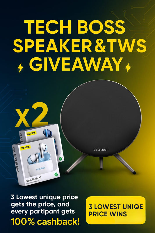Cellecor 80W Speaker Giveaway