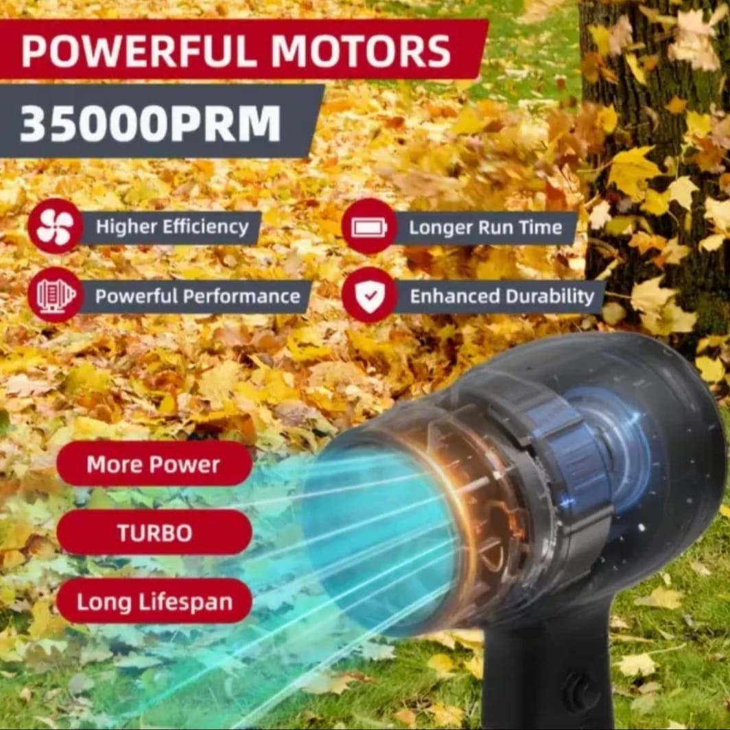48V Cordless Electric Leaf Blower & Home Cleaning Tool