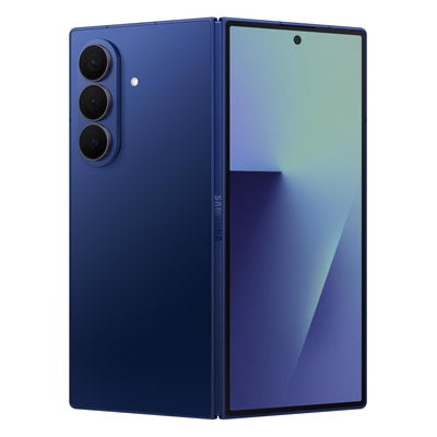 Samsung Galaxy Z Fold7 5G Smartphone with Galaxy AI (Blue Shadow, 12GB RAM, 256GB Storage), Ultra Sleek Design with 200MP Camera, Powerful Snapdragon 8 Elite, Google Gemini
