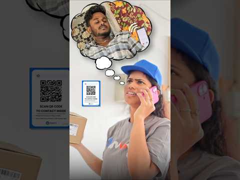 DoorVi Smart Video Doorbell Powered by QR Code Technology | Wireless Video Call & Intercom | No Electricity or Wi-Fi Required | 2-Way Talk | Square Sticker